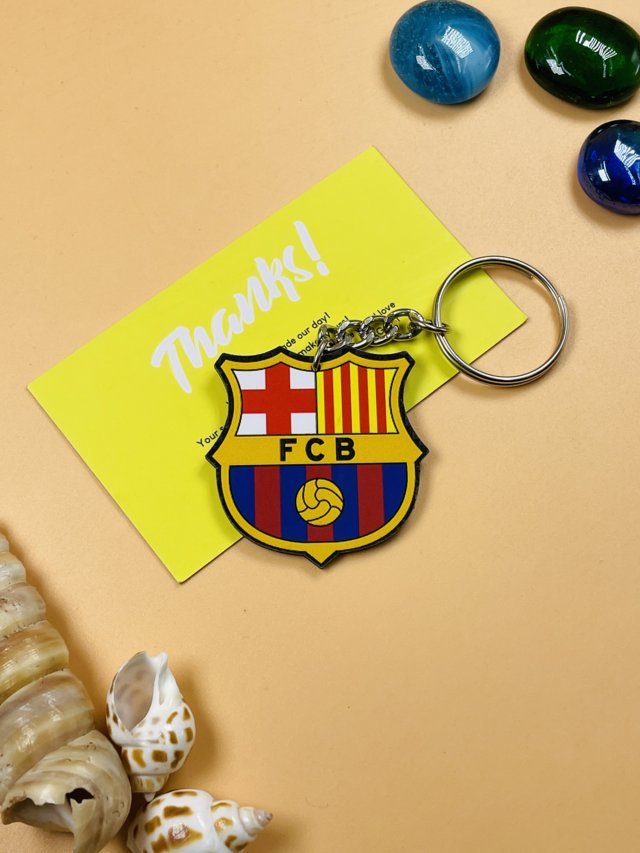 Barcelona Keychain SINCE 7 STORE
