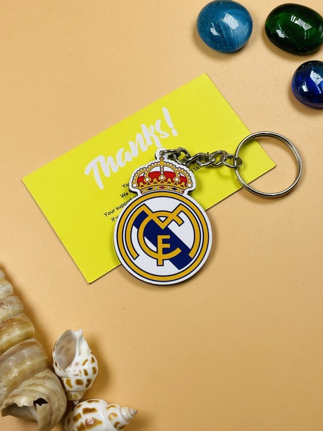 Real Madrid Keychain SINCE 7 STORE