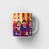Barcelona White Mug