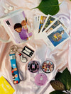 BTS Gift box for BTS Fans, 8 products: BTS Mug, Lomocards, Keychain Combo Set, Keychain Lanyard & Three badges