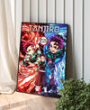 Tanjiro Demon Slayer Framed Poster