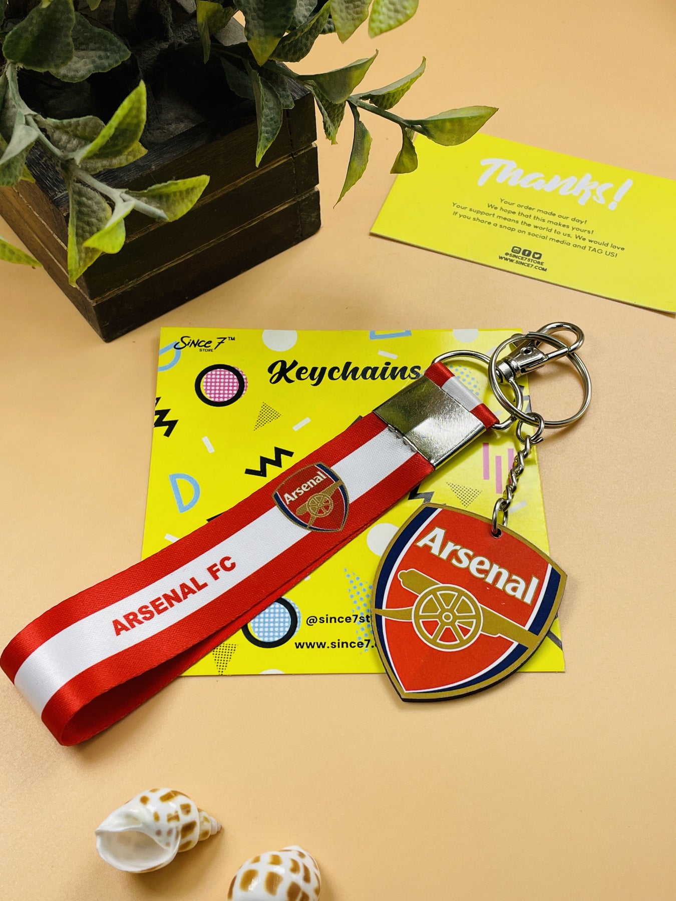 Arsenal Keychain SINCE 7 STORE