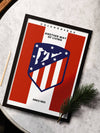Atletico Madrid Logo Frame