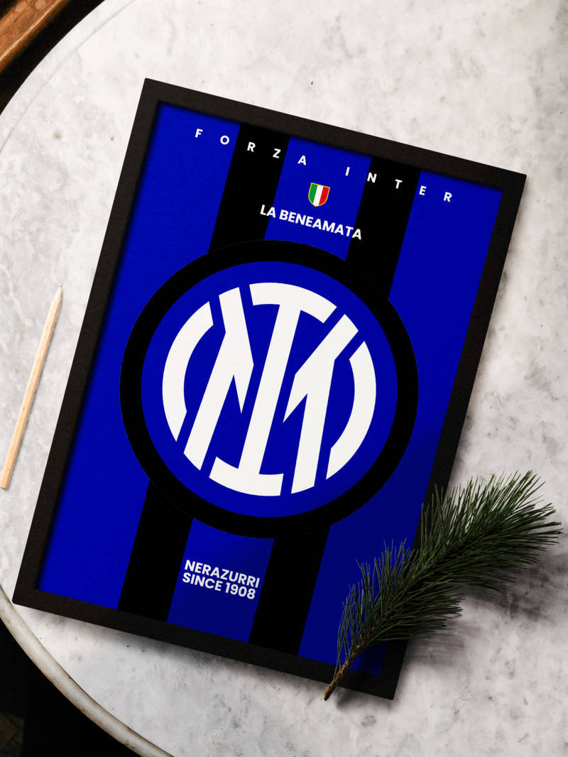 Inter Logo Frame – SINCE 7 STORE